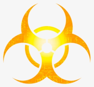 Biohazard Png - Yellow Biohazard Symbol Png, Transparent Png, Transparent PNG