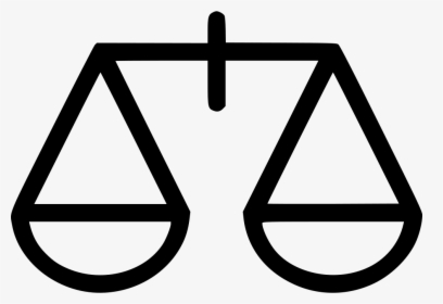 Scale Of Justice Png - Balance Icon Png, Transparent Png, Transparent PNG