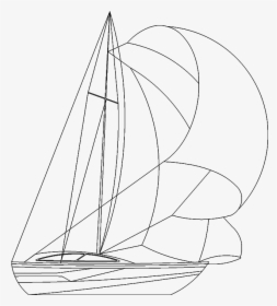 Sail Boat 023d View   Class Mw 100 Mh 100 Pol Align - Mast, HD Png Download, Transparent PNG
