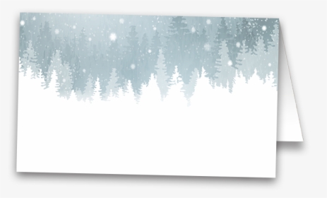 Winter Snowflake Wedding Escort Seating Cards - Spruce, HD Png Download, Transparent PNG