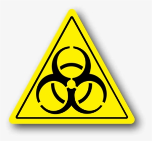 Biohazard Transparent Triangle - Warning Signs Biohazard, HD Png Download, Transparent PNG