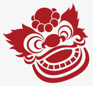 Transparent Lion Head Png - Chinese New Year Icon, Png Download, Transparent PNG
