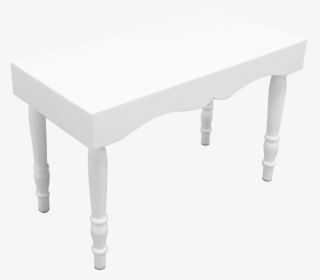 Avalon Curved Rectangular White Dining Table - Rectangular White Table Png, Transparent Png, Transparent PNG