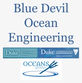 Blue Devil Ocean Engineering - Poster, HD Png Download, Transparent PNG