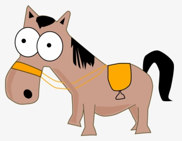 Horse Cartoon Vector Png, Transparent Png, Transparent PNG