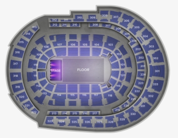 Bridgestone Arena Center Stage , Png Download - Bridgestone Arena Seating Chart 306 P, Transparent Png, Transparent PNG