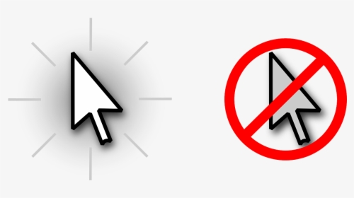 Arrow, Hide, Show, Pointer, Mouse Pointer, Computer - Do Not Step On The Toilet, HD Png Download, Transparent PNG