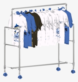 Hanging T-shirt Rack - Hanging T Shirt Rack, HD Png Download, Transparent PNG