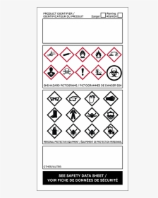 Ghs Workplace Safety Label, HD Png Download, Transparent PNG