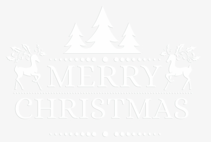 Typography Vector Merry Christmas - Merry Christmas White Text Png, Transparent Png, Transparent PNG