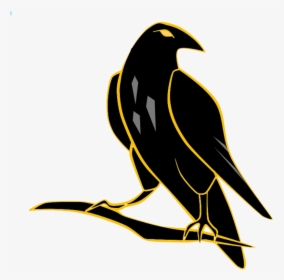 Perched Raven Cutie Mark By Eddywardster - Mlp Bird Cutie Mark, HD Png Download, Transparent PNG
