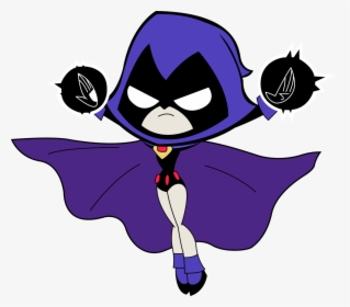 Raven From Teen Titans Go - Teen Titans Raven Cartoon, HD Png Download, Transparent PNG