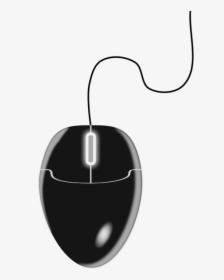 Collection Of Free Mouse Vector Gaming - Computer Mouse Clipart Black, HD Png Download, Transparent PNG