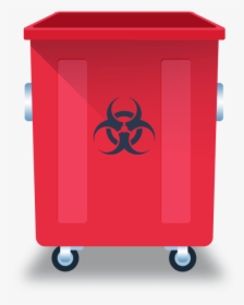 Biohazard Waste Container Definition, HD Png Download, Transparent PNG