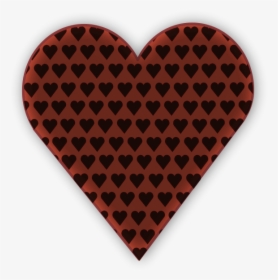 Heart In Heart Png Images - หัวใจ สี น้ำตาล, Transparent Png, Transparent PNG