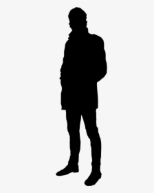 Clip Art Free Images Toppng Transparent - Man Standing Silhouette Png, Png Download, Transparent PNG
