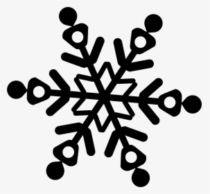 Cartoon Snowflake - Snow Icon Transparent, HD Png Download, Transparent PNG