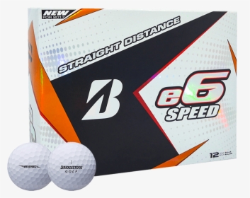 Bridgestone E6 Speed Golf Balls, HD Png Download, Transparent PNG