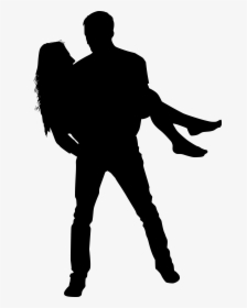 Man And Woman Silhouette Png, Transparent Png, Transparent PNG