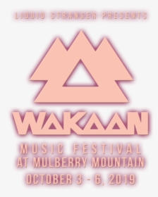 Wakaan Festival Logo - Triangle, HD Png Download, Transparent PNG