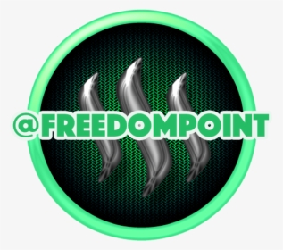 No1 Steemit Icon Giveaway Freedompoint Custom Green - Circle, HD Png Download, Transparent PNG