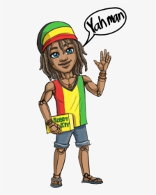 Presenting Rasta Robot- The Ever Lively, Cross Cultural, - Cartoon, HD Png Download, Transparent PNG