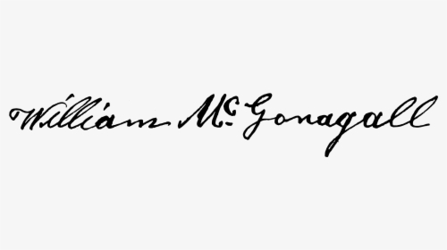 Minerva Mcgonagall Signature, HD Png Download, Transparent PNG