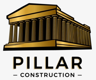 Proof 1 Pillar Construction Logo - Graphic Design, HD Png Download, Transparent PNG