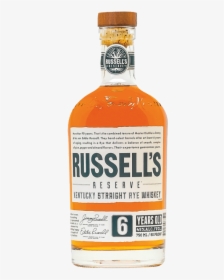 Russell S Reserve 6yr Rye - Russell's Bourbon, HD Png Download, Transparent PNG