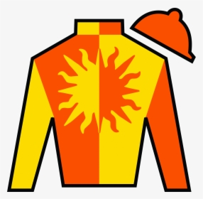 2018 Kentucky Derby Silks , Png Download - Celestial Moon And Sun Silhouettes, Transparent Png, Transparent PNG