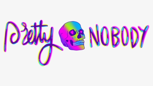 Pretty ♡ Nobody - Skull, HD Png Download, Transparent PNG