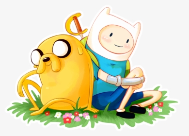 Sticker Of Adventure Time Little Fanart And Example - Adventure Time Art Stickerd, HD Png Download, Transparent PNG
