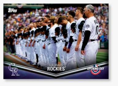 Colorado Rockies 2018 Topps Opening Day Baseball Opening - College Baseball, HD Png Download, Transparent PNG