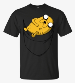 Pocket Jake Adventure Time T Shirt & Hoodie - T-shirt, HD Png Download, Transparent PNG