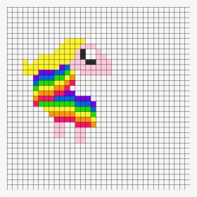 Adventure Time Ladyrainicorn Perler Bead Pattern / - King Minecraft Pixel Art, HD Png Download, Transparent PNG
