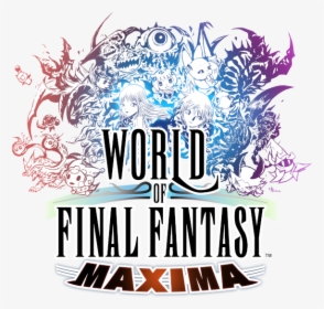 World Of Final Fantasy Maxima Logo, HD Png Download, Transparent PNG