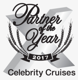Celebrity Cruises Partnter Of The Year - Celebrity Cruises, HD Png Download, Transparent PNG