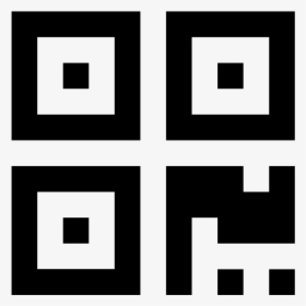 Qrcode Font Awesome - Simple Qr Code Png, Transparent Png, Transparent PNG