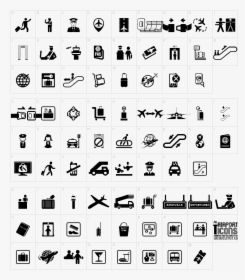 Airport Icons, HD Png Download, Transparent PNG
