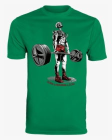 T-shirts Kelly Green / S Dead Man S Lift Performance - Fred Perry Red Polo Shirt, HD Png Download, Transparent PNG