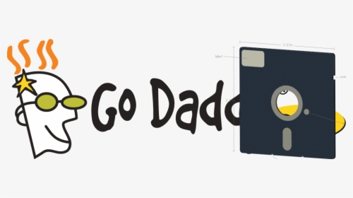 Go Daddylogo, HD Png Download, Transparent PNG