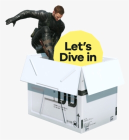 Intro Dive In - Skateboarding, HD Png Download, Transparent PNG