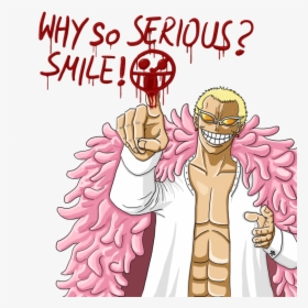 Why So Serious - So Serious Doflamingo, HD Png Download, Transparent PNG