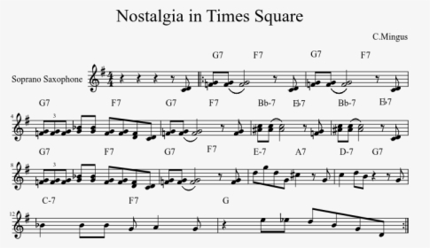 Nostalgia In Time Square Score, HD Png Download, Transparent PNG