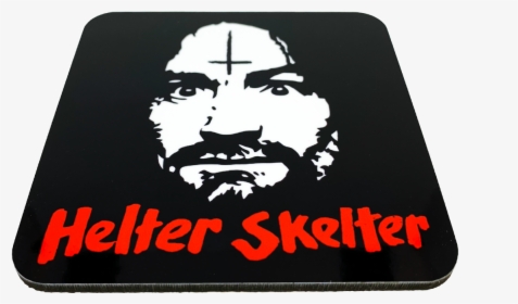Charles Manson Helter Skelter Drink Coaster - Emblem, HD Png Download, Transparent PNG