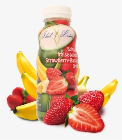 Transparent Banana Png - Ideal Protein Strawberry Banana Drink, Png Download, Transparent PNG