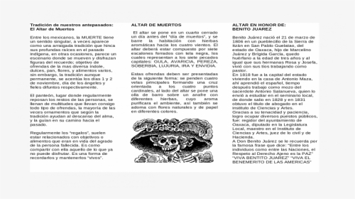 Triptico Altar De Muertos, HD Png Download, Transparent PNG