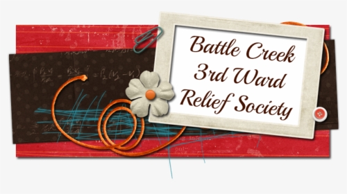 Battle Creek 3rd Ward Relief Society - Sk Merotai Kecil, HD Png Download, Transparent PNG