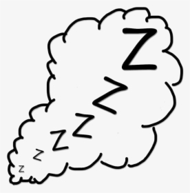 Snoring Png Transparent Image - Transparent Transparent Background Sleep Clipart, Png Download, Transparent PNG