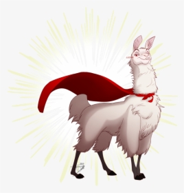 Super Llama , Png Download - Super Albino Llama, Transparent Png, Transparent PNG